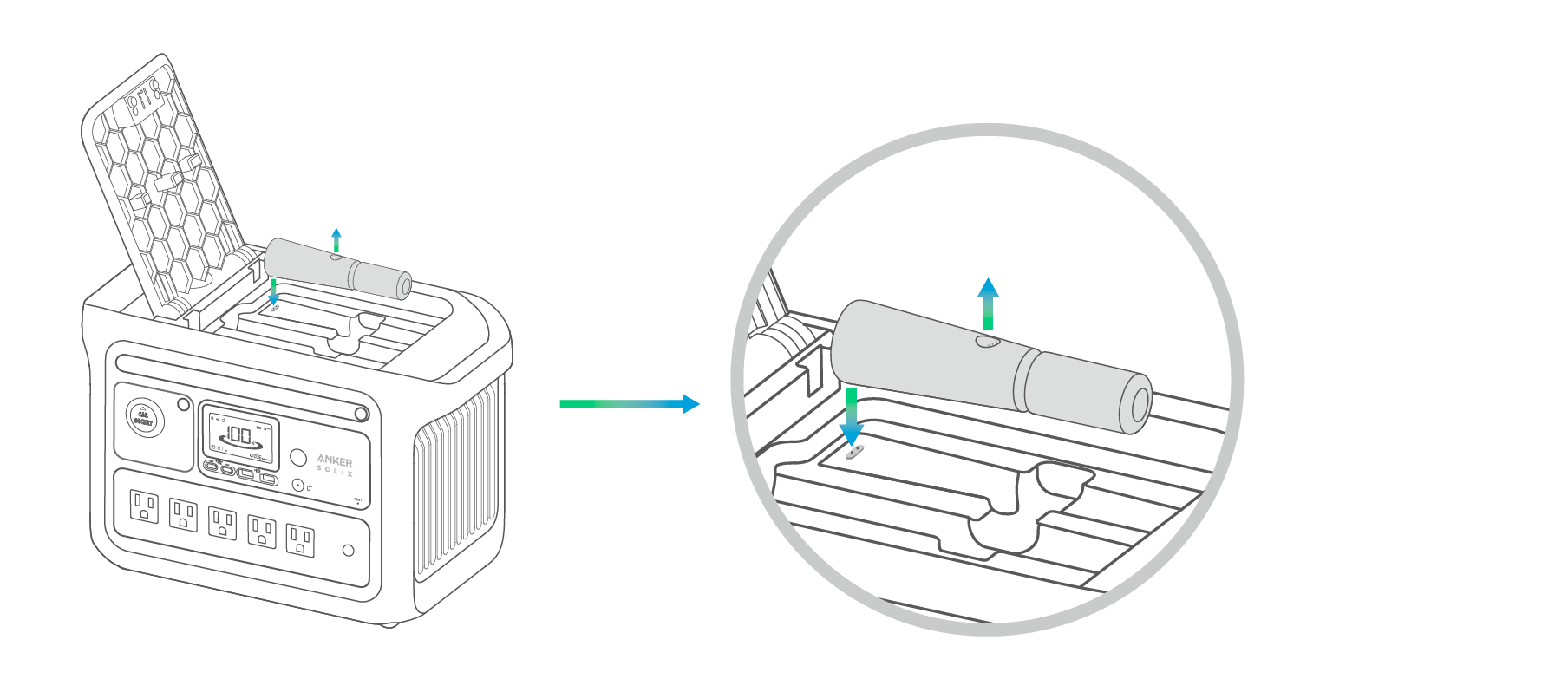 Anker SOLIX C800 PLUS Portable Power Station ユーザーガイド